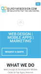 Mobile Screenshot of gilroywebdesign.com